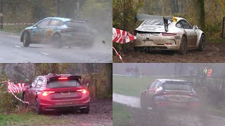 Rallye Des Crêtes 2024  Slippery Corner  Mistakes  Pure Sound [upl. by Nnaesor146]