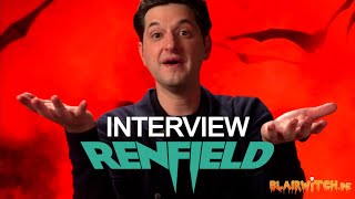 Ben Schwartz RENFIELD interview 2023 [upl. by Pulchia]