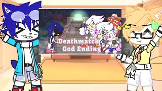 Sonic And Friends React To FNF Video  Gacha Life Reactiong Video [upl. by Eecyaj]