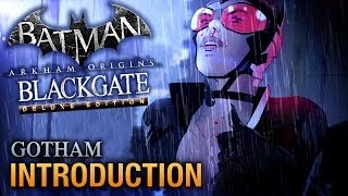 Batman Arkham Origins Blackgate Walkthrough  Intro  Gotham Deluxe Edition [upl. by Inga880]