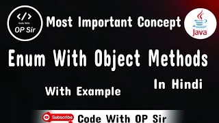 Enum 3 Enum with Object methods in Hindi [upl. by Seavey974]