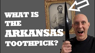 The Arkansas Toothpick  What is it Bowie Knives amp Historical Accounts [upl. by Oiznun153]