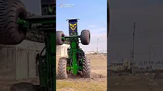 Power of Nishu Deshwal Bhai ❤️🖤 nishudeshwal tractorstuntvideo short ytshorts [upl. by Nivlem37]