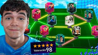 Solo Equipos De 198 De Valoración🔥  Último Reaccionando A Plantillas De Suscriptores De Fifa 22 [upl. by Lazarus]