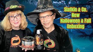 Slatkin amp Co New Halloween amp Fall Unboxing [upl. by Eninahpets]