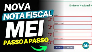 NOTA FISCAL MEI MUDOU COMO SE CADASTRAR NO SISTEMA E EMITIR A NOVA NFSe PASSO A PASSO [upl. by Abih]