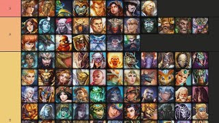 ARENA Tier List 2023  SMITE [upl. by Anahsak]