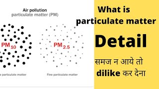 what is particulate matterparticulate matter PM1 PM25 and PM10 particulatematter PM25 PM10 [upl. by Sullivan]