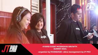 HYBRID EVENT GROWTH SUMMIT 2024 SHOW MANAGEMENT BY JT PRO [upl. by Sajet]