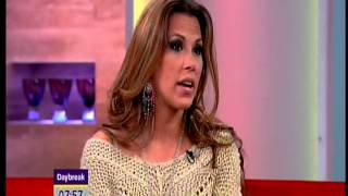 Mickie James Interview on Daybreak England [upl. by Aneral]