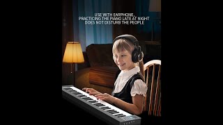 Konix PJ61Z 61 Keys Portable Electronic Piano [upl. by Kathie]