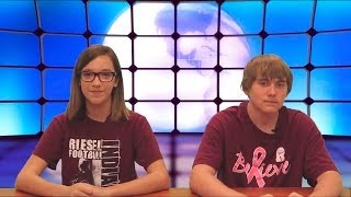 Riesel ISDs First Junior High Student Newscast May 2014 [upl. by Kee]