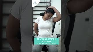 Morning Neck Stiffness GONE 4 Amazing Stretches For Your Tight Stiff Neck THIS WORKS [upl. by Inoliel]