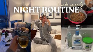 MY NIGHT ROUTINE TO WAKE UP EARLY  healthy habits amp relaxation [upl. by Greenlee]