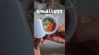 Worlds smallest ramen ramen food toys japan cute [upl. by Annaeg29]