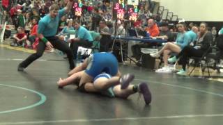 Domenic Policaro 182lb Cheyenne East Tournament [upl. by Adilem]