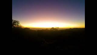 Costa Rican Sunset over Gulf of Nicoya in the Cloud Forest of Monteverde [upl. by Madge]