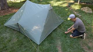 Tarptent Dipole 2 DW Setup [upl. by Slaughter]