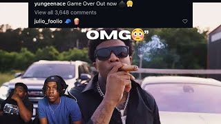 Yungeen Ace Game Over Official Music Video Reaction [upl. by Dde515]