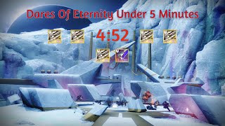 Dares Of Eternity World Record Speedrun Under 5 Minutes 452  Destiny 2 [upl. by Cain591]