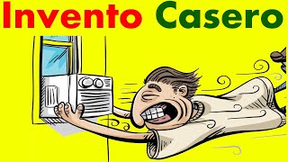 Como hacer un aire acondicionado casero súper potente [upl. by Etnoled]