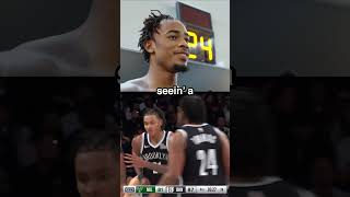 CLAX HYPING NOAH GOT ME HYPED basketball brooklynnets nbahighlights [upl. by Hgieliak]