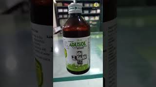 Uses about ADUSOL Ayurvedic compound syrup benifits side effects [upl. by Akkahs466]