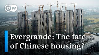 Housing crisis Struggling Evergrande makes late bond payment  DW News [upl. by Erlina81]