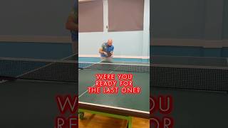 Backspin Topspin Surprise Serve TableTennis TrickServe TrickShot [upl. by Yecal]