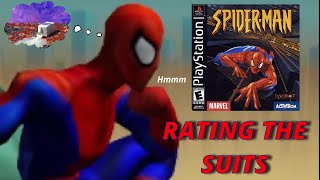 Rating The Suits Neversoft SpiderMan [upl. by Einnov756]