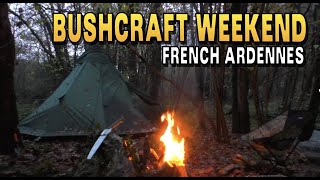 Bushcraft weekend in the French Ardennes [upl. by Buke]