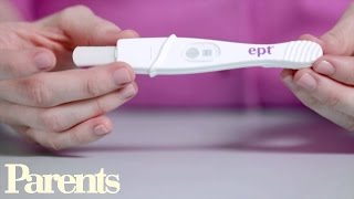 How to Take an EPT Pregnancy Test  Parents [upl. by Aicilram736]