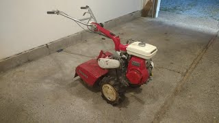 Honda Rototiller Barn find first start in 10 years Episode 4 [upl. by Sneed]