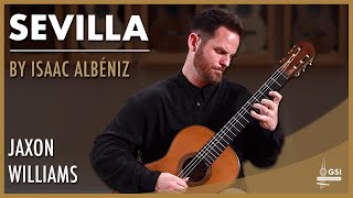 Isaac Albéniz quotSevillaquot performed by Jaxon Williams on a 1927 Hermann Hauser I classical guitar [upl. by Sallie]