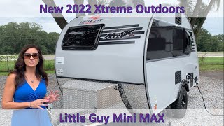 Tour the New 2022 Xtreme Outdoors Little Guy Mini MAX [upl. by Eanram]