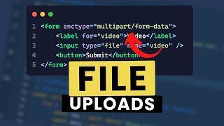 HTML File Uploads in 5 Minutes Plus Some JavaScript Features [upl. by Redford339]