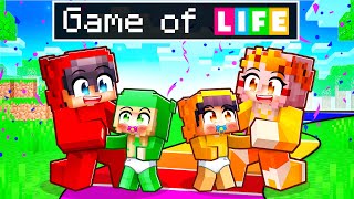 Cash and Mia ADOPT KIDS in Game of Life [upl. by Ahsenyt391]