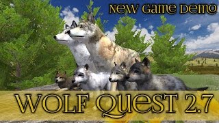 New Wolf Quest Game Demo 🐺 Wolf Quest 27 Demo [upl. by Blanding]