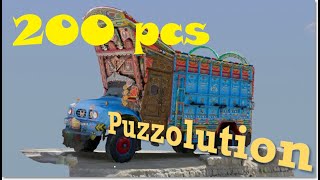 Puzzling Places Meta Quest 2 Playthrough  Blue Truck 200 pcs VR Puzzle ChallengeSpedUp  ASMR [upl. by Niltiac]