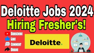 Deloitte Summer Internship 2024 Hiring for Freshers as Consulting – Intern [upl. by Ybok]