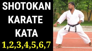 SHOTOKAN KATA 1234567 FOR BEGINNNERS 👉 KARATESIR  shotokankata kata karate karatesir [upl. by Klehm]