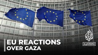 EU reactions The European Union is divided over the Gaza conflict [upl. by Ferren995]