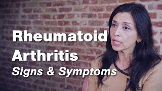 Rheumatoid Arthritis  Signs amp Symptoms  Johns Hopkins Medicine [upl. by Eremihc]