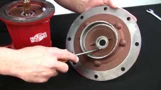 Bell amp Gossett Series 60 Large Oilable Bearing Assembly Seal Kit and Shaft Sleeve Replacement [upl. by Ahsitam]