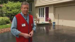 Lowes and QPR Professional Grade Driveway Sealer Instructional Video [upl. by Hakeber]