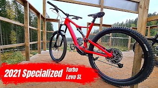 2021 Specialized Turbo Levo SL Comp Carbon REVIEW  The eMTB I didnt know I wanted [upl. by Kylen809]