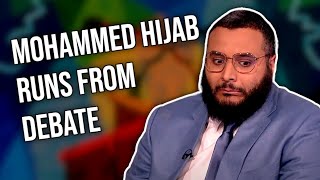 How Mohammed Hijab RAN From the Debate HE Initiated with Apostate Prophet on Islam [upl. by Aieki60]