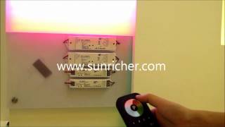 Programmable RF Touch RGB Controller  LED Controller [upl. by Giza]