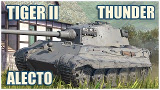 Tiger II Thunder amp Alecto • WoT Blitz Gameplay [upl. by Scuram491]