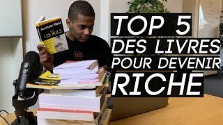 TOP 5 DES LIVRES POUR DEVENIR RICHE [upl. by Asilej932]